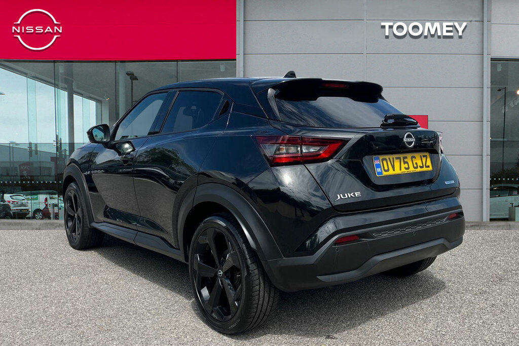 Nissan Juke 1.6 Tekna Suv Hybrid Euro 6 143 P Black #3