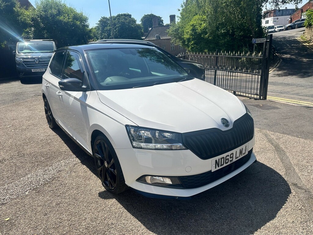 Skoda Fabia 1.0 Tsi Monte Carlo Euro 6 Ss ND69LMJ White #6