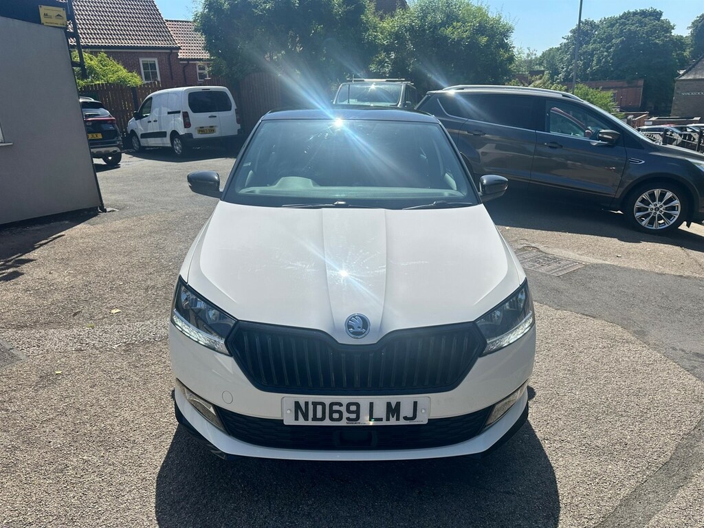 Skoda Fabia 1.0 Tsi Monte Carlo Euro 6 Ss ND69LMJ White #2