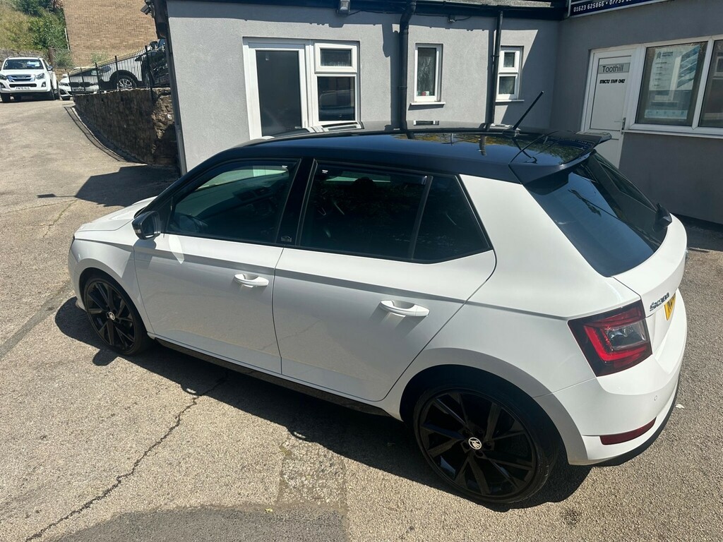 Skoda Fabia 1.0 Tsi Monte Carlo Euro 6 Ss ND69LMJ White #5