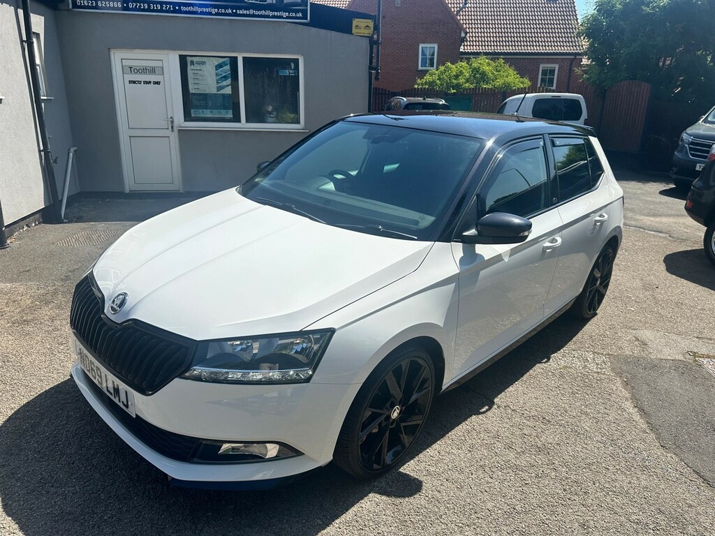 Skoda Fabia 1.0 Tsi Monte Carlo Euro 6 Ss ND69LMJ White #4