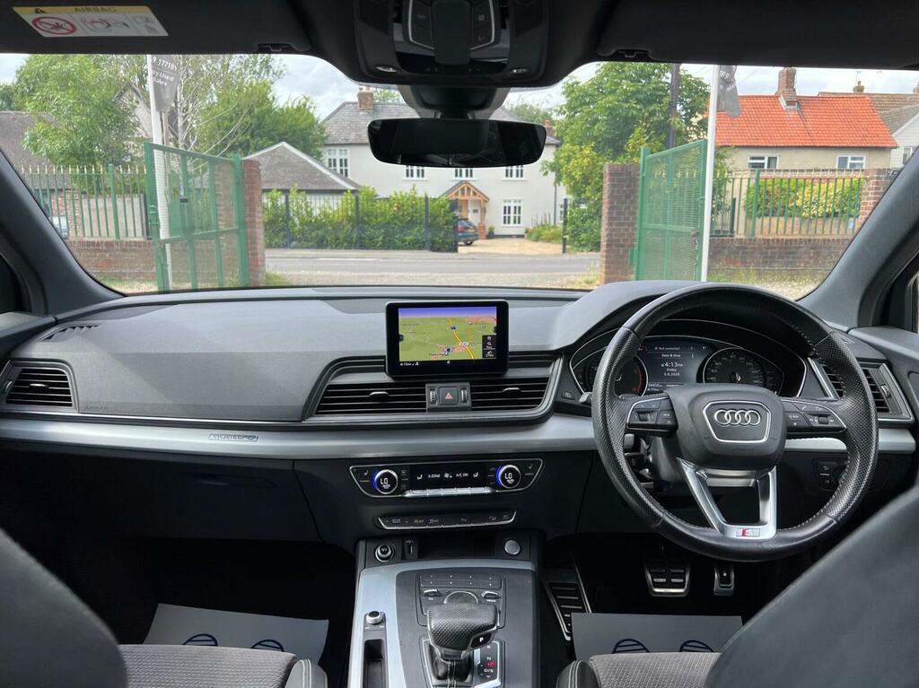 Audi Q5 2.0 Tdi S Line S Tronic Quattro Euro 6 Ss Blue #6