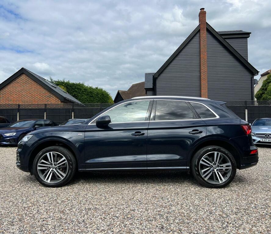 Audi Q5 2.0 Tdi S Line S Tronic Quattro Euro 6 Ss Blue #5