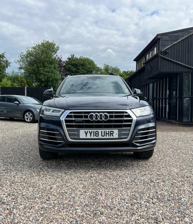 Audi Q5 2.0 Tdi S Line S Tronic Quattro Euro 6 Ss Blue #2