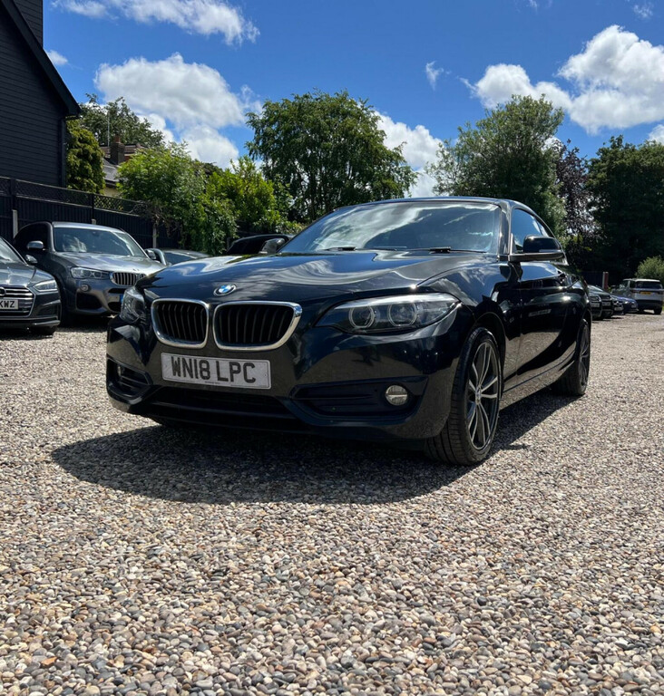BMW 2 Series 2.0L 218D M Sport Black #34
