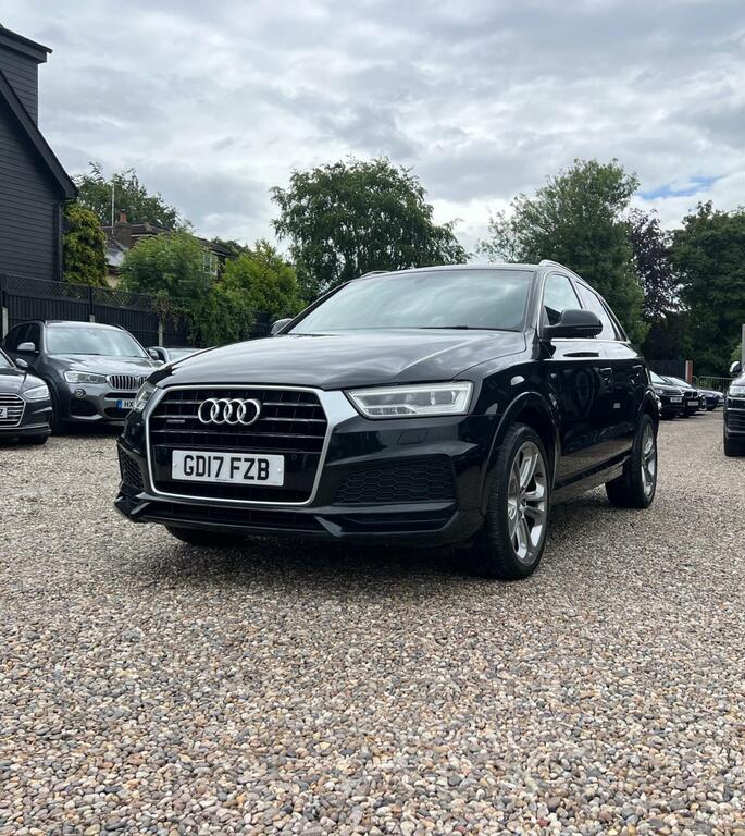 Audi Q3 2.0 Tdi S Line Plus S Tronic Quattro Euro 6 Ss Black #3