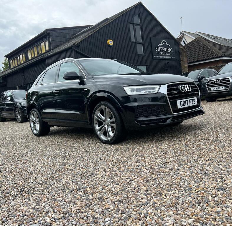 Audi Q3 2.0 Tdi S Line Plus S Tronic Quattro Euro 6 Ss Black