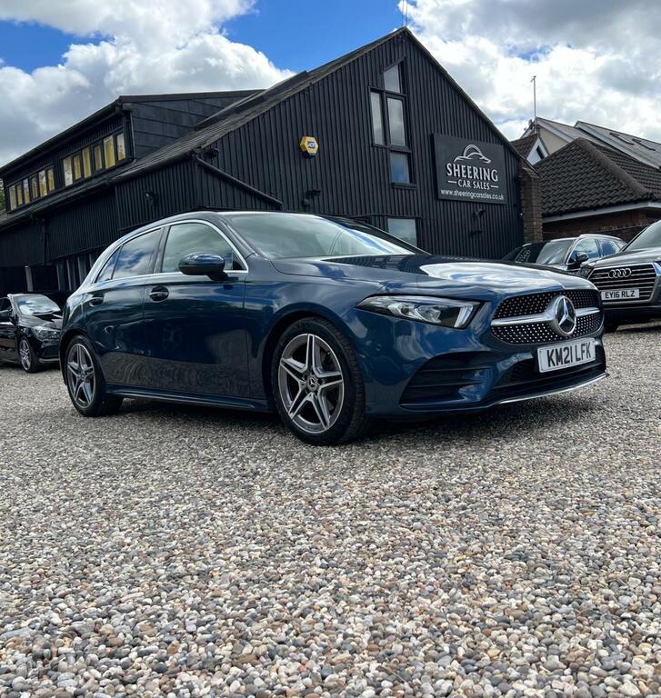 Mercedes-Benz A Class 2.0 A200d Amg Line Executive 8G-dct Euro 6 Ss Blue
