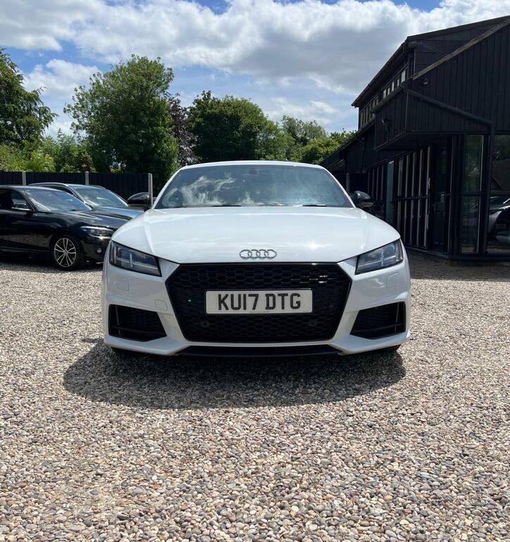 Audi TT 1.8 Tfsi Black Edition Euro 6 Ss White #2