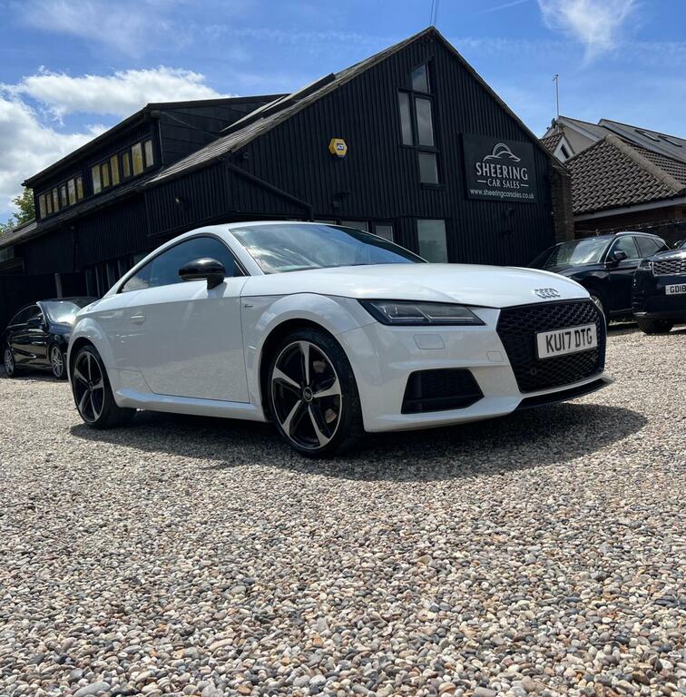Audi TT 1.8 Tfsi Black Edition Euro 6 Ss White