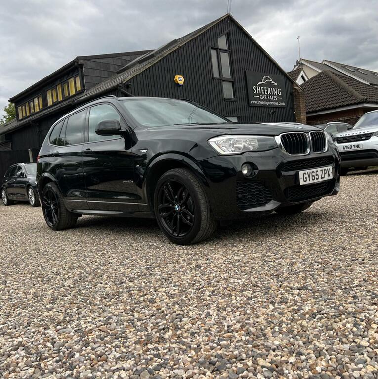 BMW X3 2.0 20D M Sport Xdrive Euro 6 Ss Black