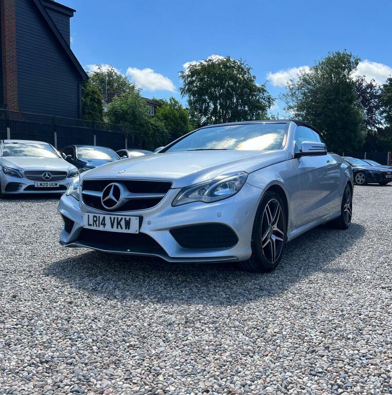Mercedes-Benz E Class 2.1 E220 Cdi Amg Sport Cabriolet G-tronic Euro 5 Silver #2