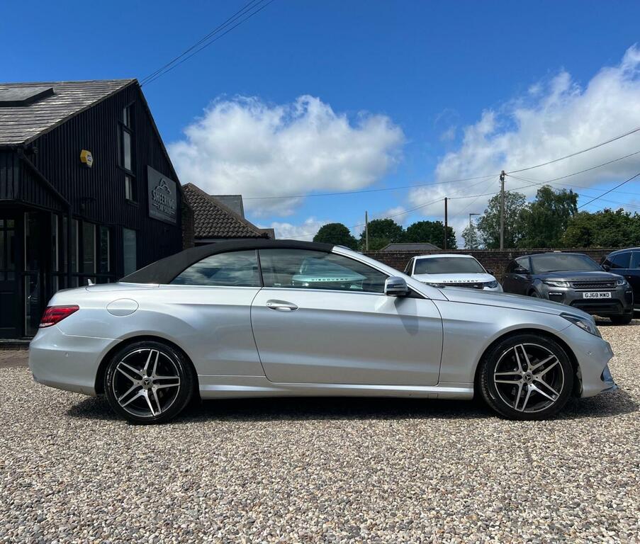 Mercedes-Benz E Class 2.1 E220 Cdi Amg Sport Cabriolet G-tronic Euro 5 Silver #4