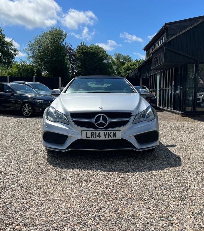 Mercedes-Benz E Class 2.1 E220 Cdi Amg Sport Cabriolet G-tronic Euro 5 Silver