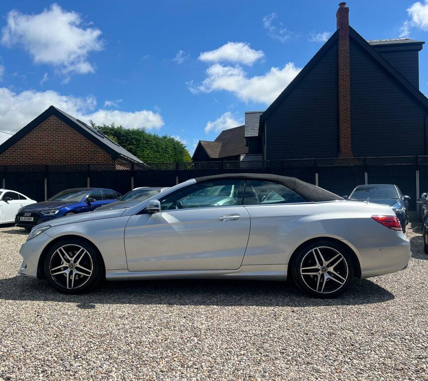 Mercedes-Benz E Class 2.1 E220 Cdi Amg Sport Cabriolet G-tronic Euro 5 Silver #6