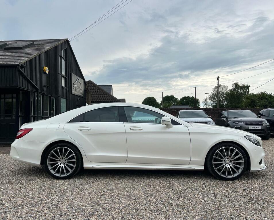 Mercedes-Benz CLS 3.0 Cls350d V6 Amg Line Premium Coupe G-tronic White #6