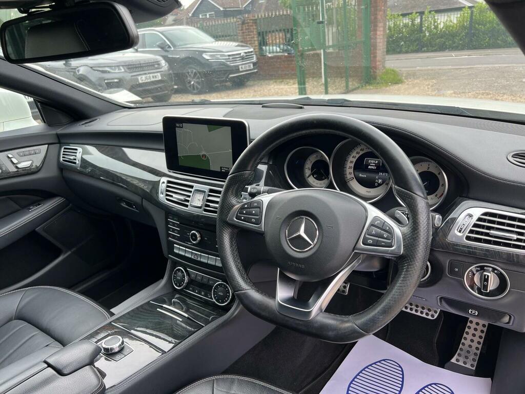 Mercedes-Benz CLS Saloon Black #16