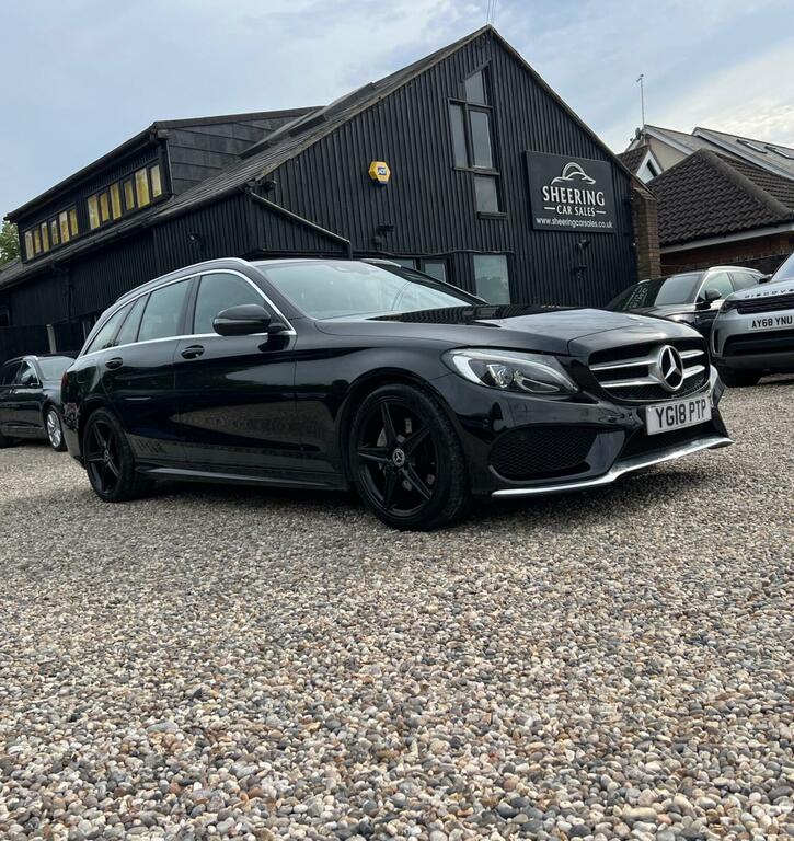 Mercedes-Benz C Class 2.1 C220d Nightfall Edition G-tronic Euro 6 Ss Black