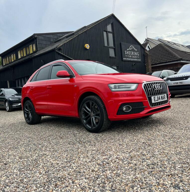 Audi Q3 2.0 Tdi S Line Quattro Euro 5 Ss Red