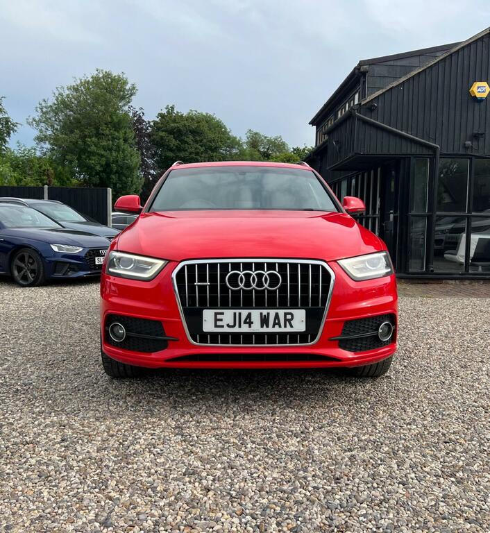 Audi Q3 2.0 Tdi S Line Quattro Euro 5 Ss Red #4