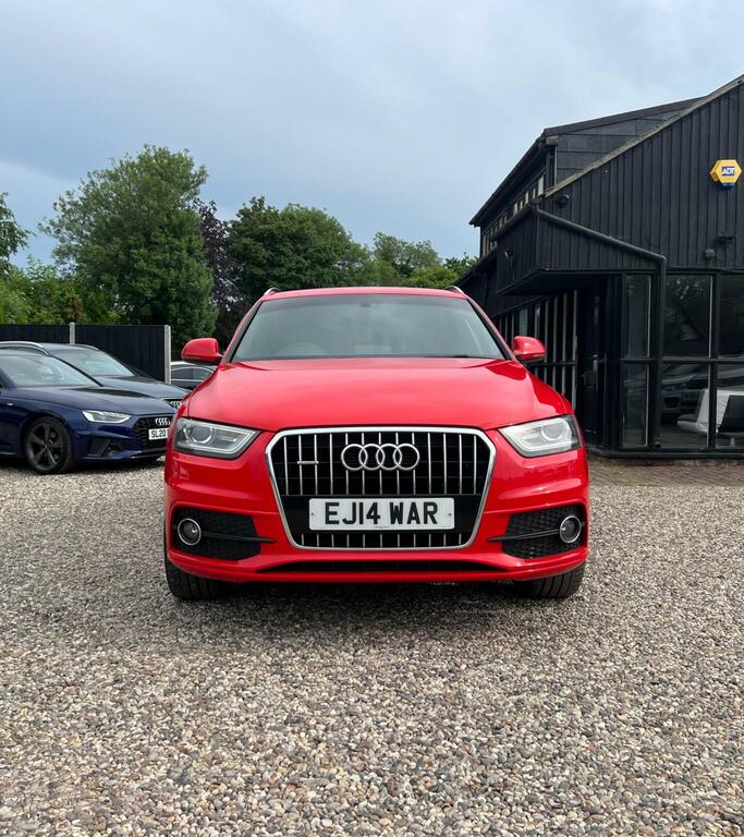 Audi Q3 2.0 Tdi S Line Quattro Euro 5 Ss Red #2