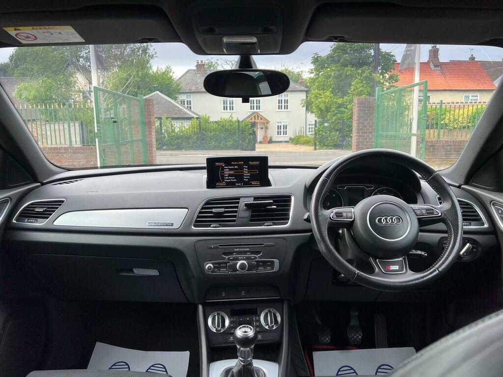 Audi Q3 2.0 Tdi S Line Quattro Euro 5 Ss Red #6