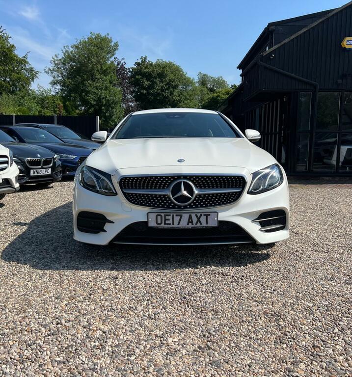 Mercedes-Benz E Class 2.0 E220d Amg Line G-tronic Euro 6 Ss White #2