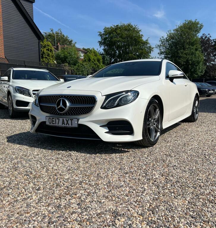 Mercedes-Benz E Class 2.0 E220d Amg Line G-tronic Euro 6 Ss White #3