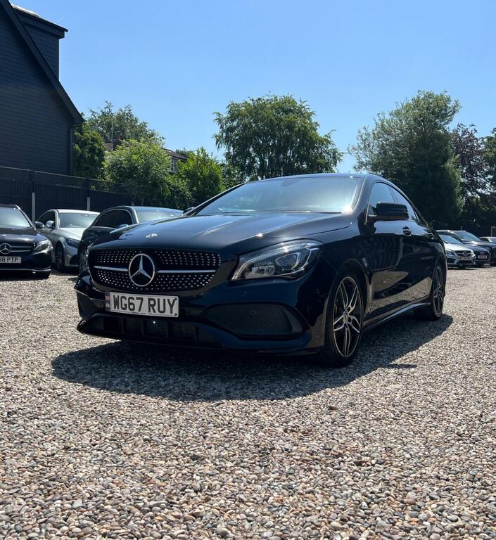Mercedes-Benz CLA Class 2.1 Cla200d Amg Line Coupe Euro 6 Ss Black