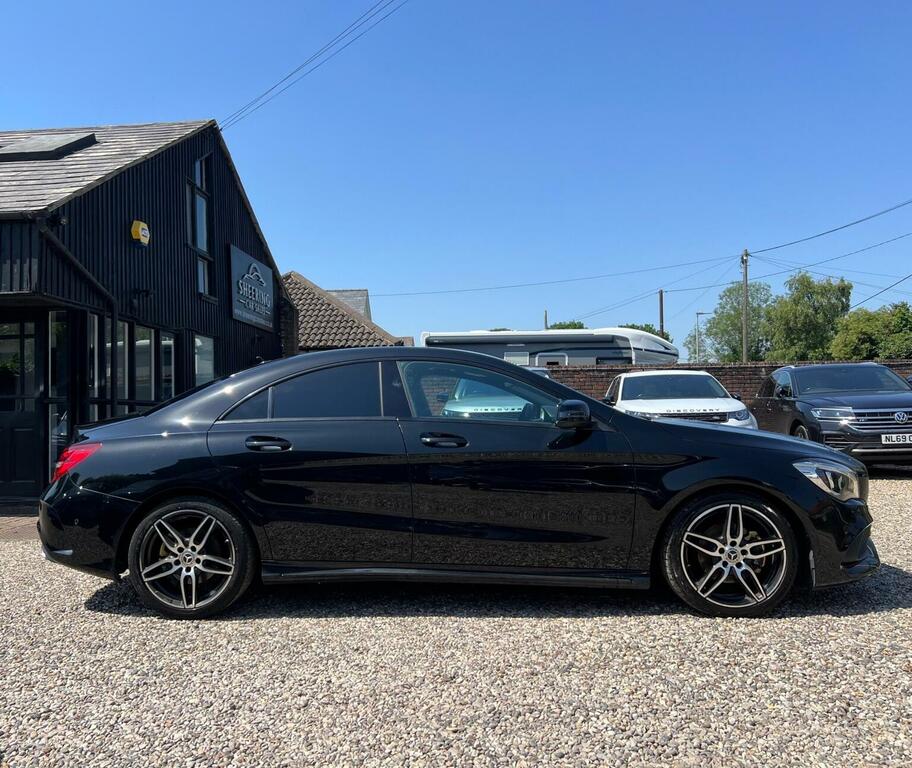 Mercedes-Benz CLA Class 2.1 Cla200d Amg Line Coupe Euro 6 Ss Black #4