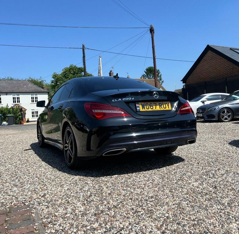 Mercedes-Benz CLA Class Amg Line White #7