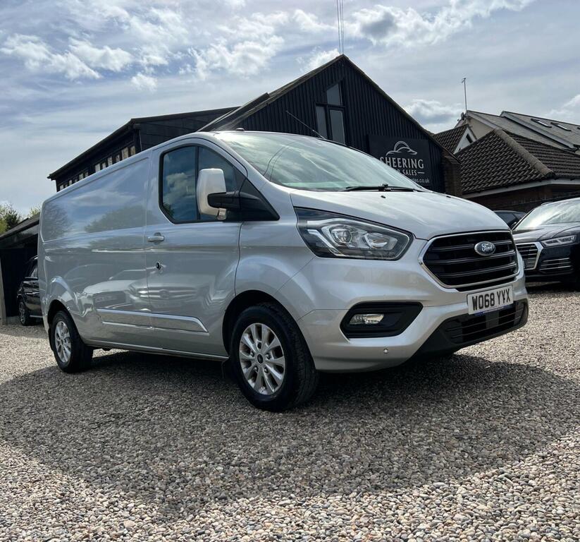 Ford Transit Custom 2.0 300 Ecoblue Limited L2 H1 Euro 6 Silver #3