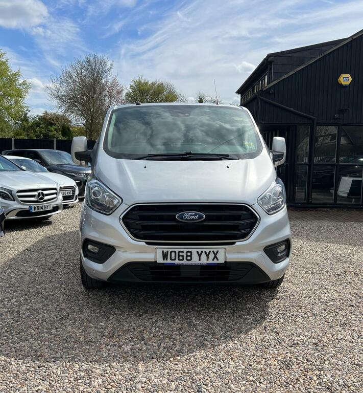 Ford Transit Custom 2.0 300 Ecoblue Limited L2 H1 Euro 6 Silver #2