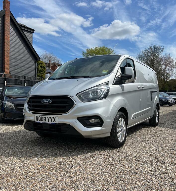 Ford Transit Custom 2.0 300 Ecoblue Limited L2 H1 Euro 6 Silver