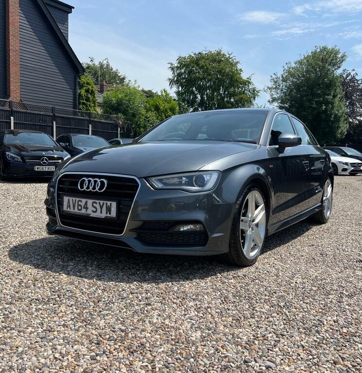 Audi A3 2.0 Tdi S Line S Tronic Euro 6 Ss Grey #3