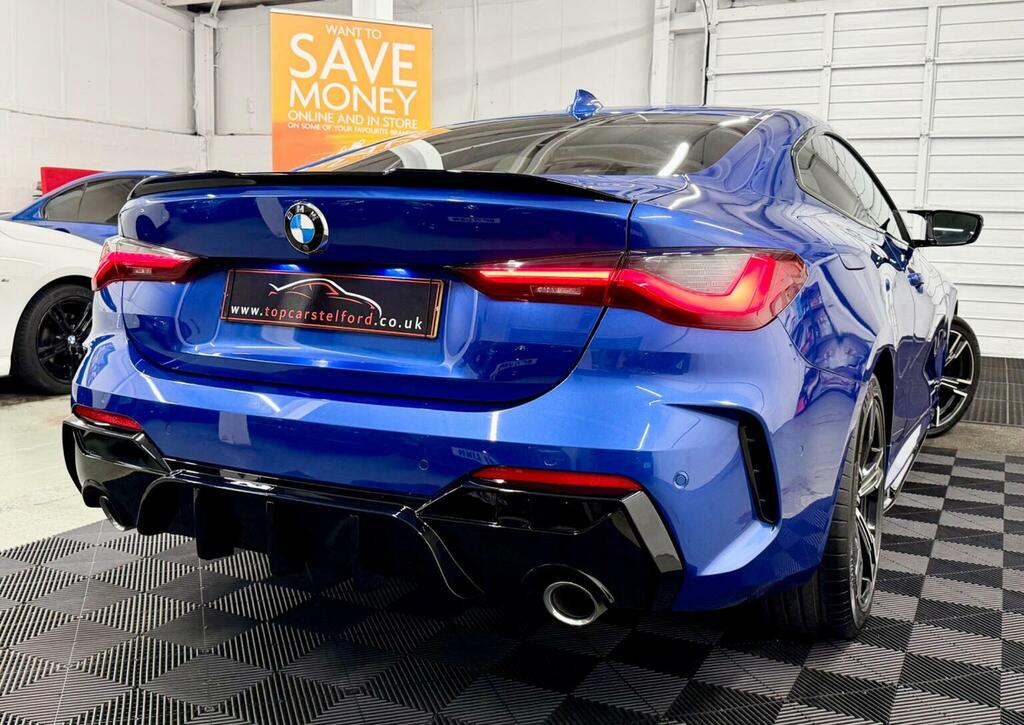 BMW 4 Series Gran Coupe Coupe 2.0 420D Mht M Sport Euro 6 Ss Blue #6