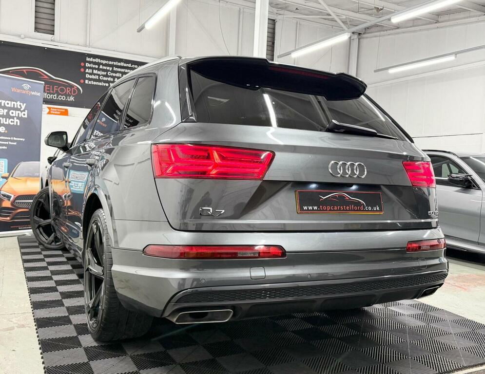 Audi Q7 Suv 3.0 Tdi V6 50 Black Edition Tiptronic Quattro NJ19HLM Grey #6