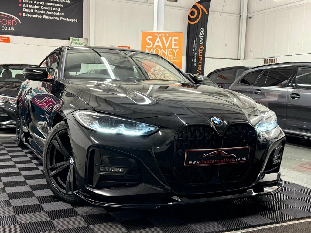 BMW 4 Series Gran Coupe Coupe 2.0 420D Mht M Sport Euro 6 Ss Black