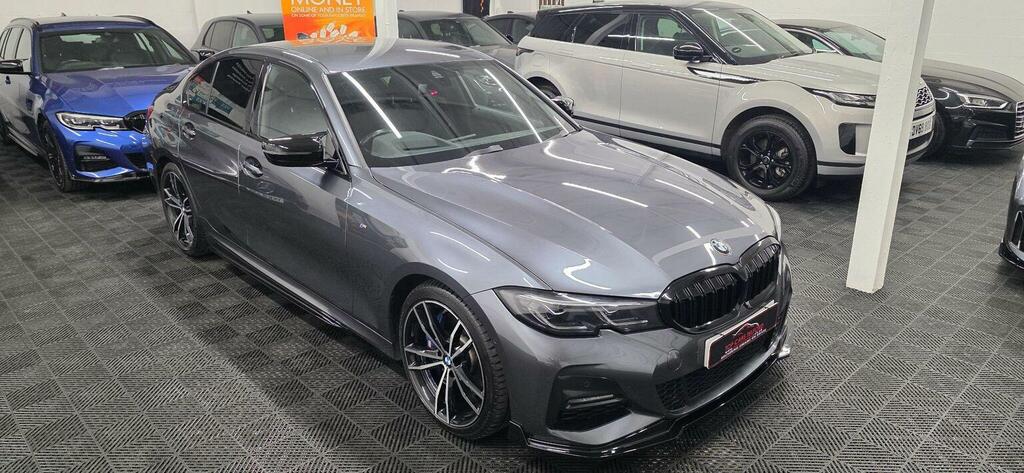 BMW 3 Series Saloon 3.0 330D Mht M Sport Euro 6 Ss YG71ZPN Grey #5