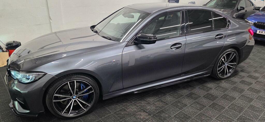 BMW 3 Series Saloon 3.0 330D Mht M Sport Euro 6 Ss YG71ZPN Grey #3