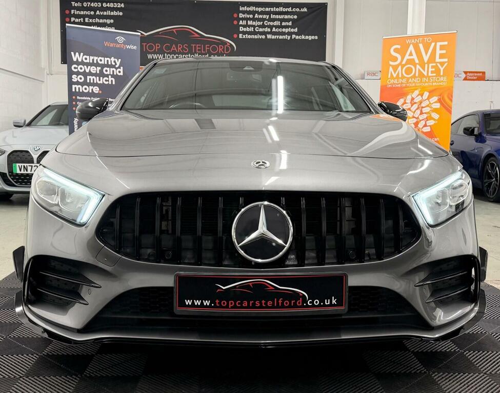 Mercedes-Benz A Class Hatchback 2.0 A35 Amg Premium Plus Spds Dct 4Mat Grey