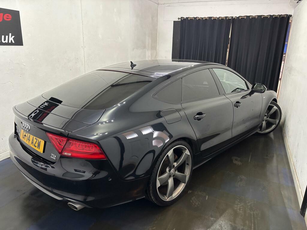 Audi A7 Sportback Black Edition Tdi Quattro Black #5