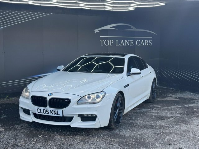 BMW 6 Series Gran Coupe 2013 3.0 640D M Sport Euro 5 Ss White #4