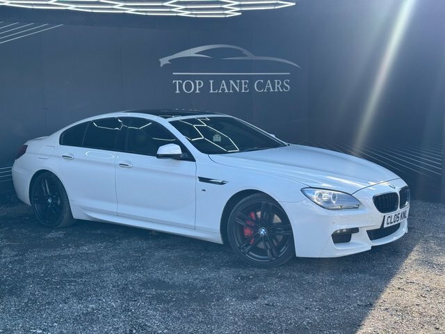 BMW 6 Series Gran Coupe 2013 3.0 640D M Sport Euro 5 Ss White #2