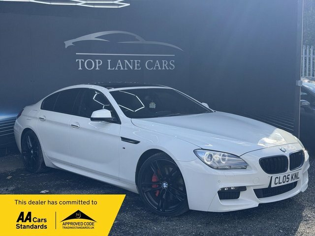 BMW 6 Series Gran Coupe 2013 3.0 640D M Sport Euro 5 Ss White
