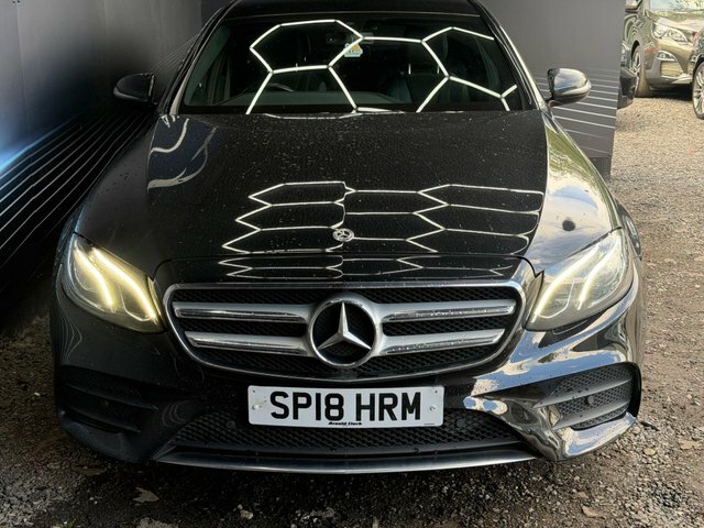 Mercedes-Benz E Class 2018 2.0 E220d Amg Line G-tronic Euro 6 Ss SP18HRM Black #3