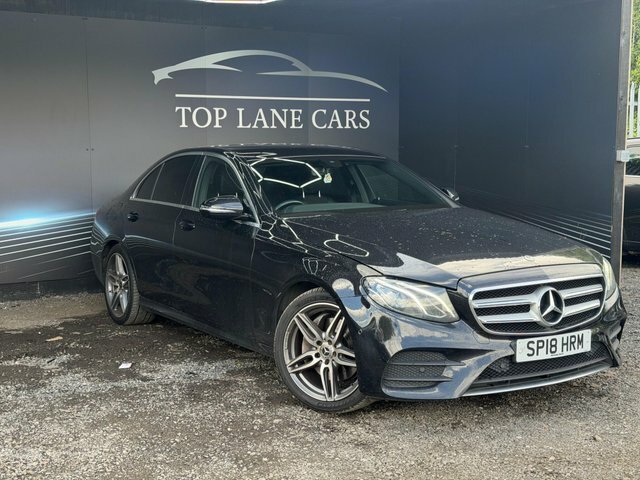 Mercedes-Benz E Class 2018 2.0 E220d Amg Line G-tronic Euro 6 Ss SP18HRM Black #2