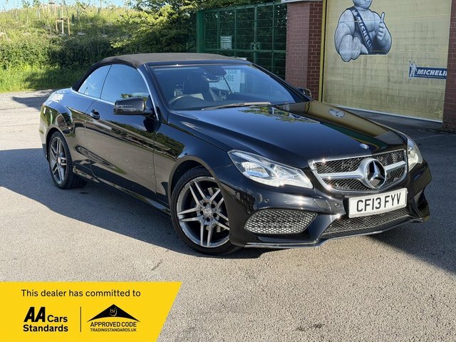 Mercedes-Benz E Class 2013 2.1 E220 Cdi Amg Sport Cabriolet G-tronic Eu Black
