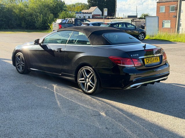 Mercedes-Benz E Class 2013 2.1 E220 Cdi Amg Sport Cabriolet G-tronic Eu CF13FYV Black #4
