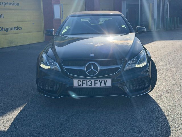 Mercedes-Benz E Class 2013 2.1 E220 Cdi Amg Sport Cabriolet G-tronic Eu CF13FYV Black #2